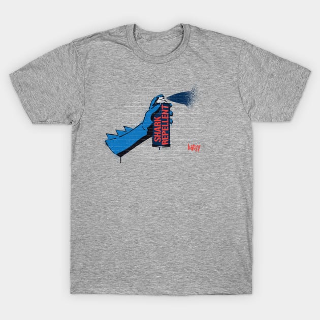 Weapon Of Shark Destruction T-Shirt by monsieurgordon